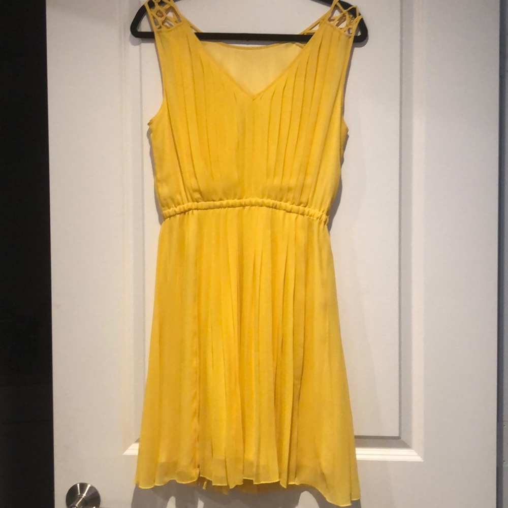 Yellow dress